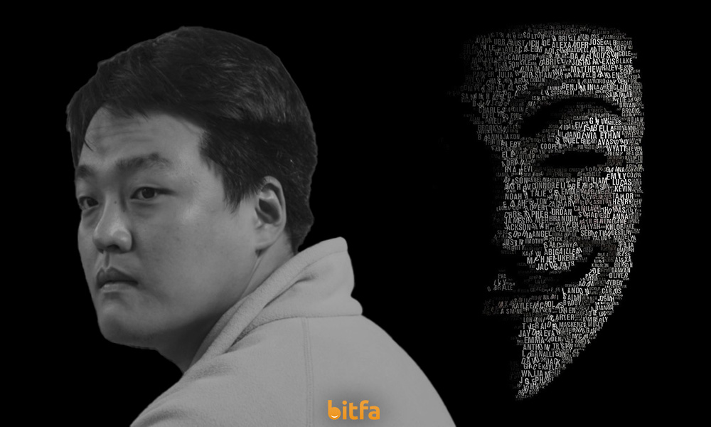 تهدید Do Kwon توسط Anonymous
