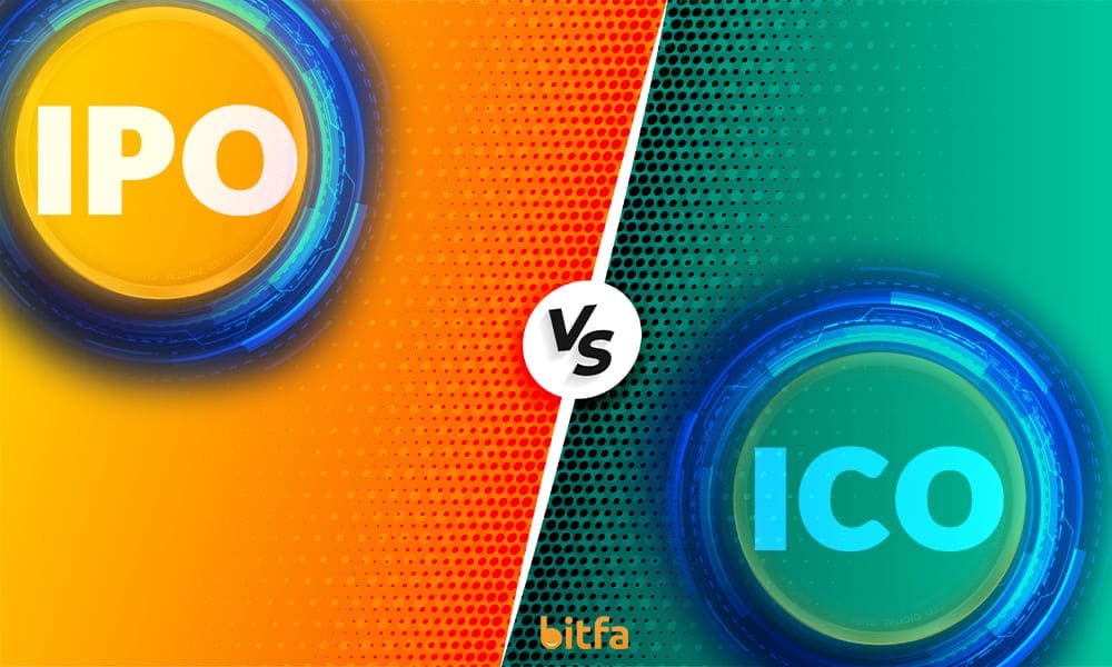 مقایسه IPO و ICO